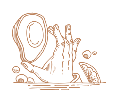 Авокадо в руке